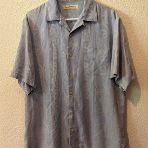 Tommy Bahama Blue Casual Button Down Shirt